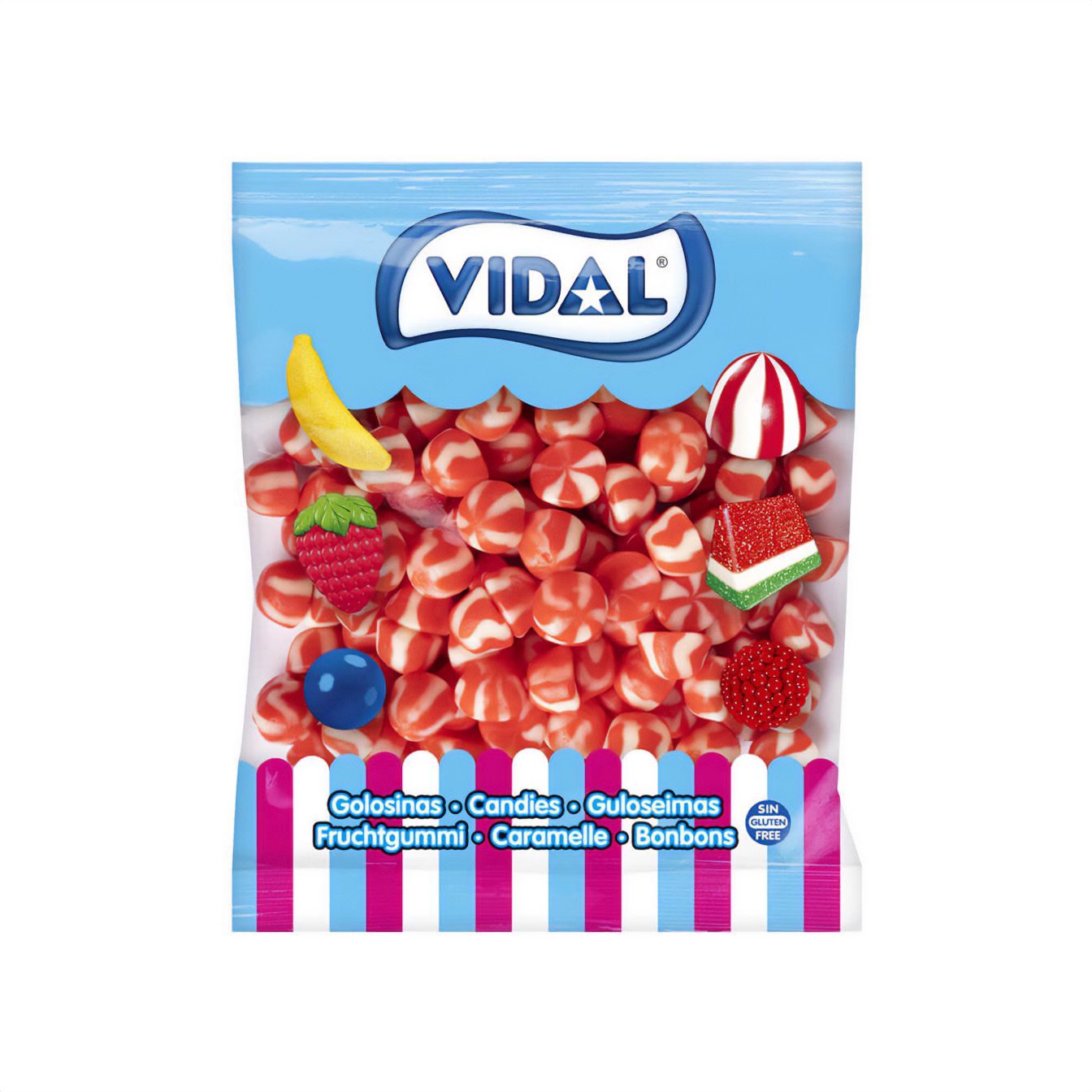 Besos Twist Fresa-Nata 250 uds - Imagen 4